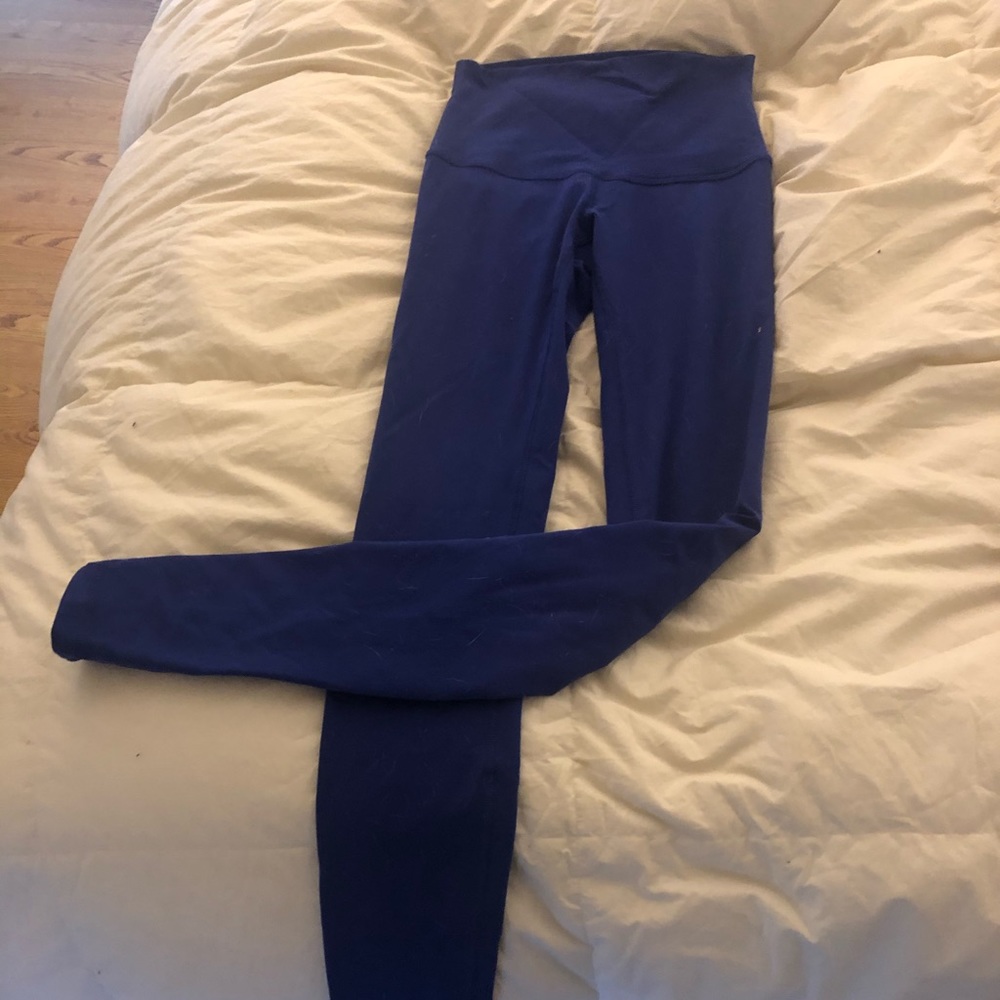 Lululemon leggings royal blue